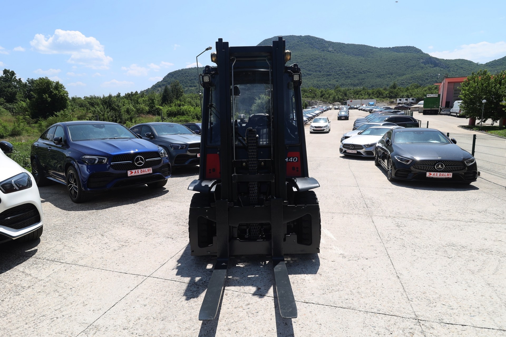 LKW Viličar Linde H40 D-02  Voll Kabina Russfilter System GfA Max-FULL -New Modell 2015-